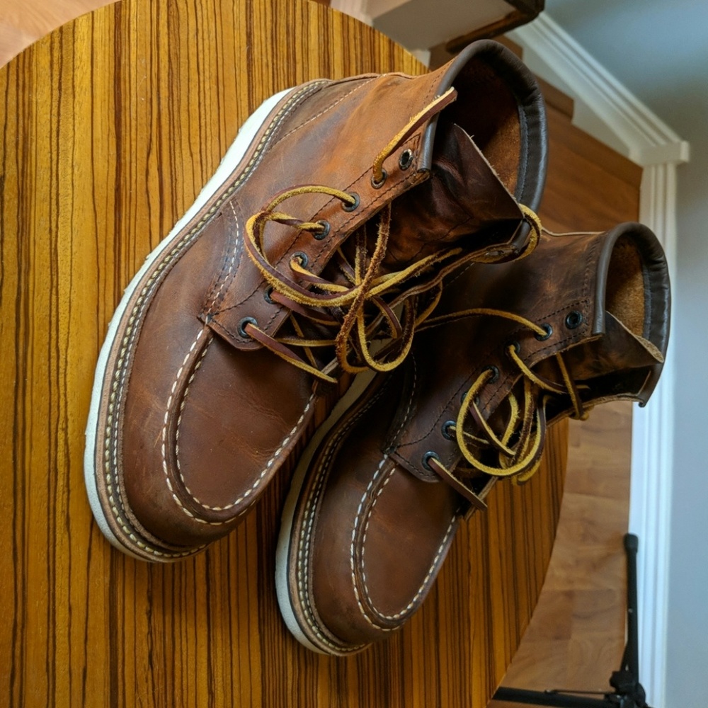 Redwing Heritage Classic Moc Boots, Style no. 1907